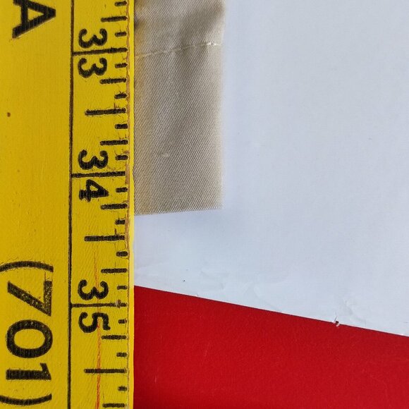 Tommy Hilfiger lightweight summer capri pants cream women's size 10 - Picture 13 of 14